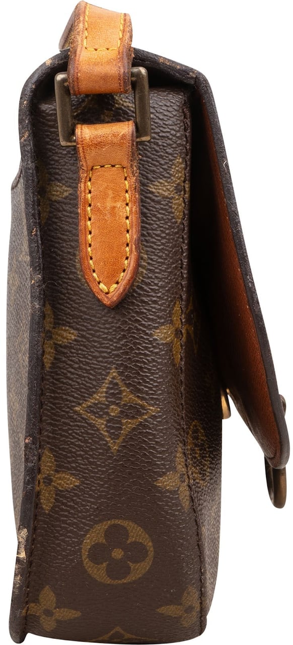 Louis Vuitton Louis Vuitton Monogram Canvas Saint Cloud MM Crossbody Bag Bruin