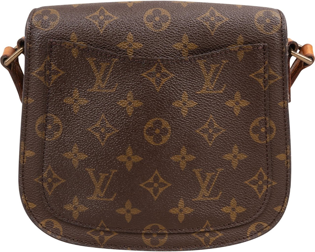 Louis Vuitton Louis Vuitton Monogram Canvas Saint Cloud MM Crossbody Bag Bruin