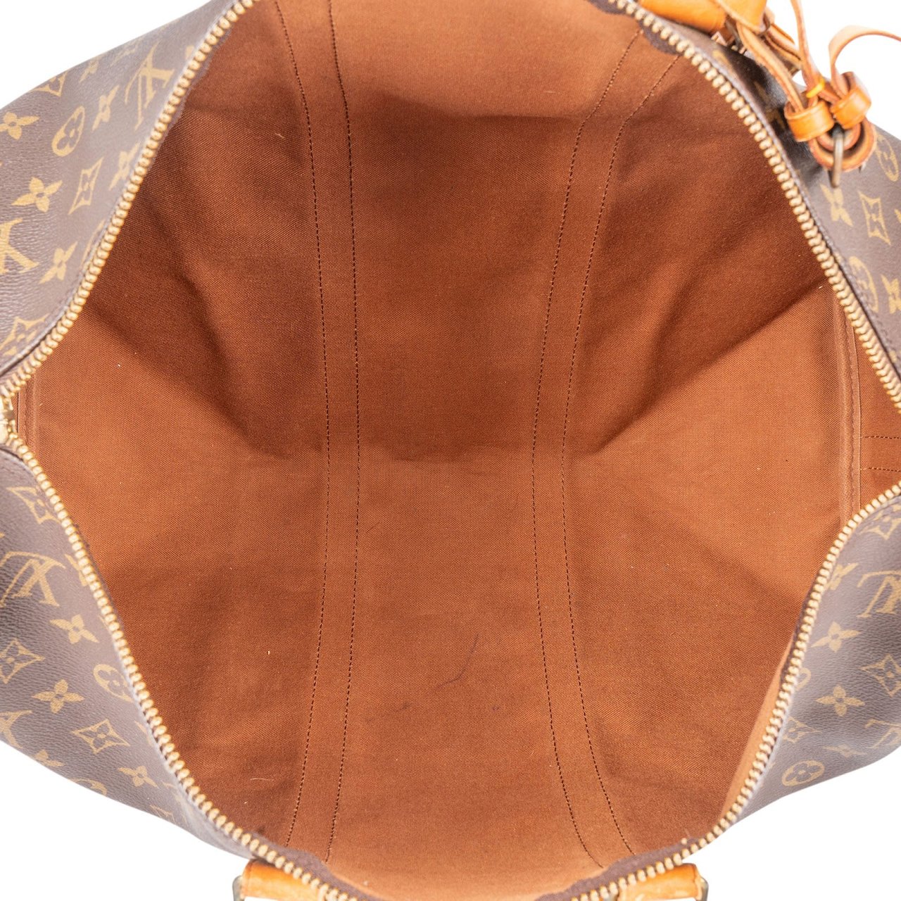 Louis Vuitton Louis Vuitton Monogram Canvas Keepall 45 Bandoulière Travel Bag Bruin