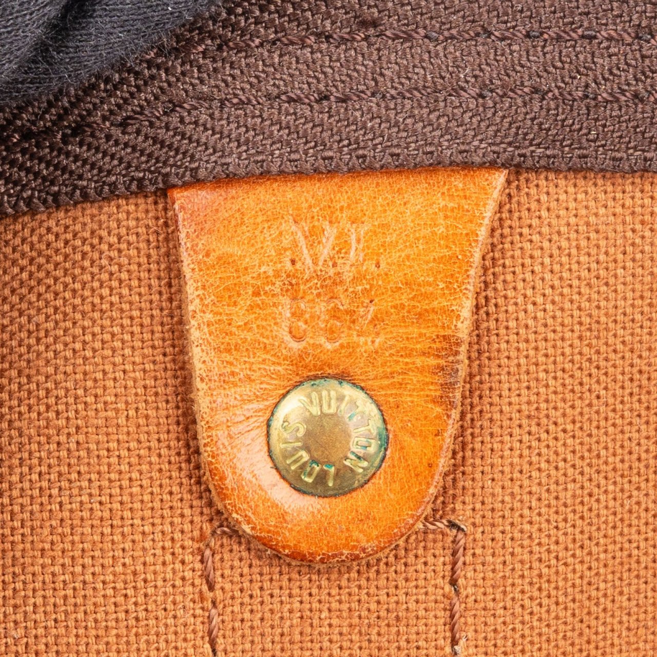 Louis Vuitton Louis Vuitton Monogram Canvas Keepall 45 Bandoulière Travel Bag Bruin