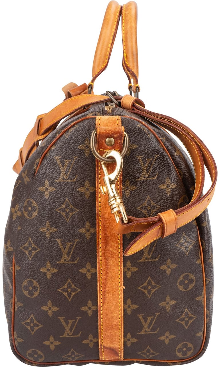 Louis Vuitton Louis Vuitton Monogram Canvas Keepall 45 Bandoulière Travel Bag Bruin