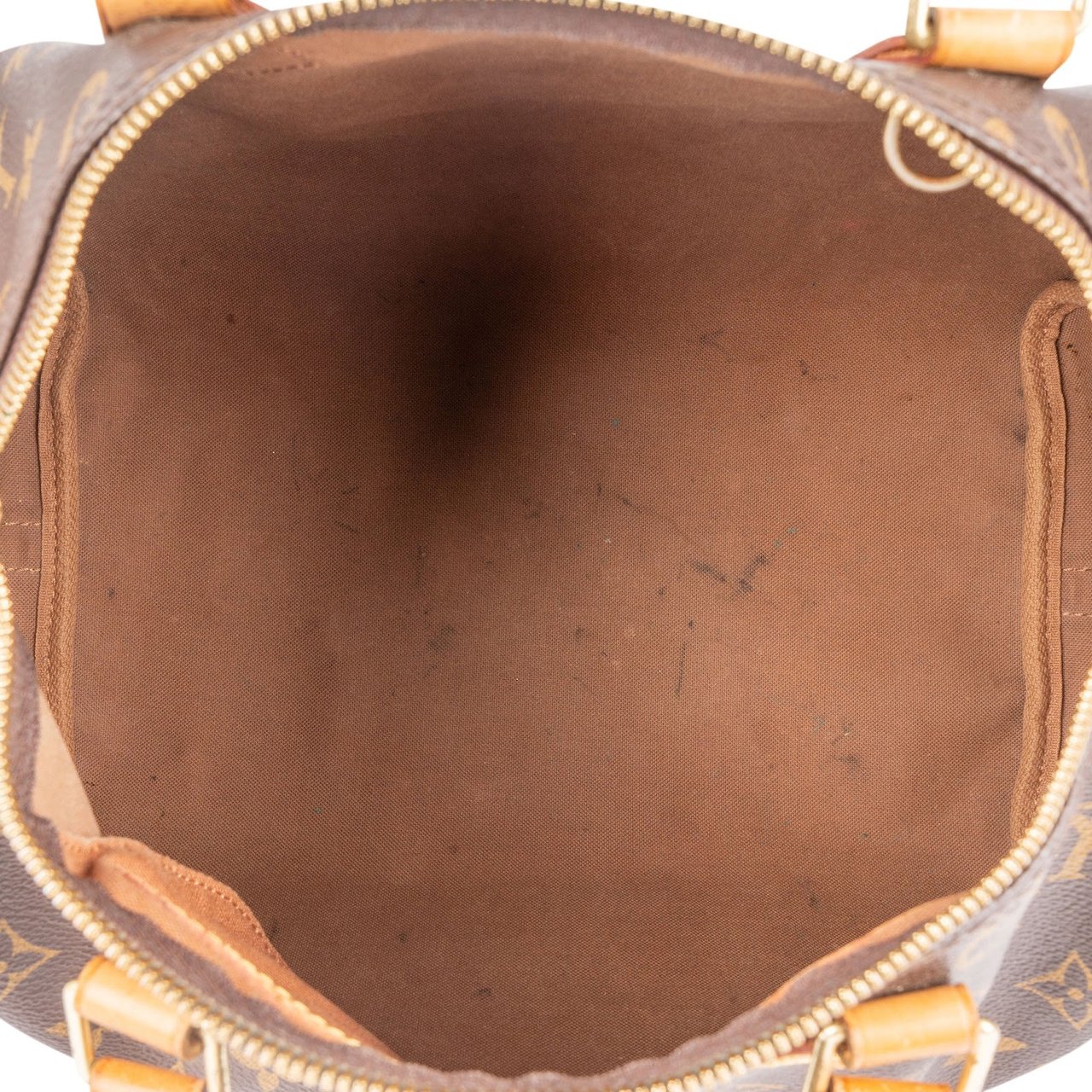 Louis Vuitton Monogram Canvas Speedy 30 Bandoulière Crossbody Handbag Bruin