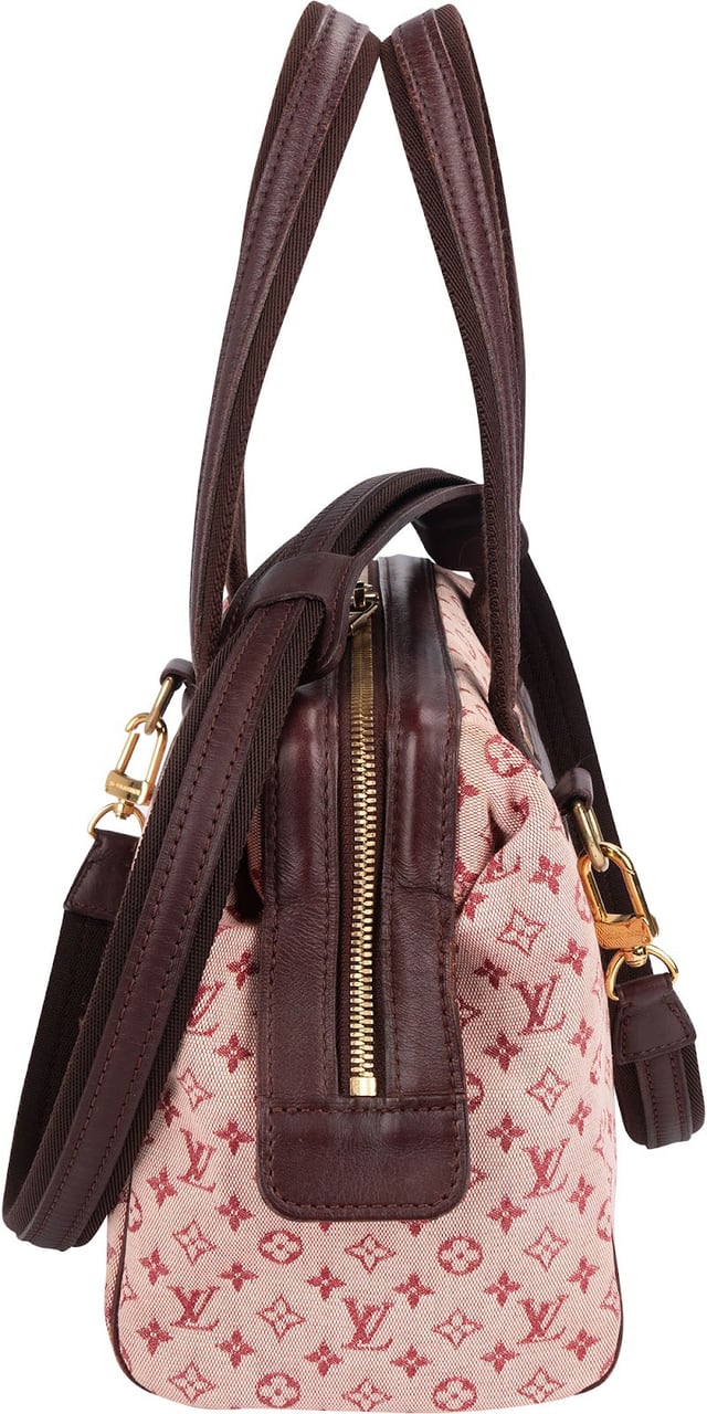 Louis Vuitton Louis Vuitton Mini Lin Monogram Josephine PM Handbag Rood
