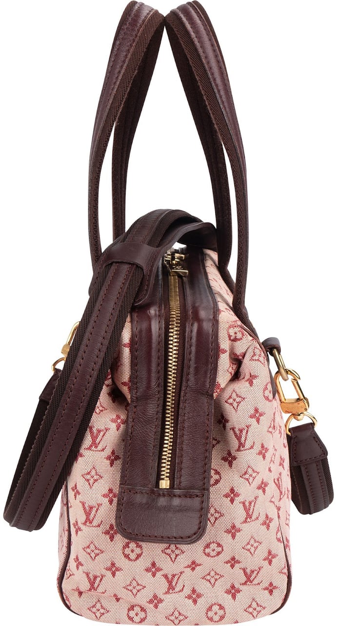 Louis Vuitton Louis Vuitton Mini Lin Monogram Josephine PM Handbag Rood