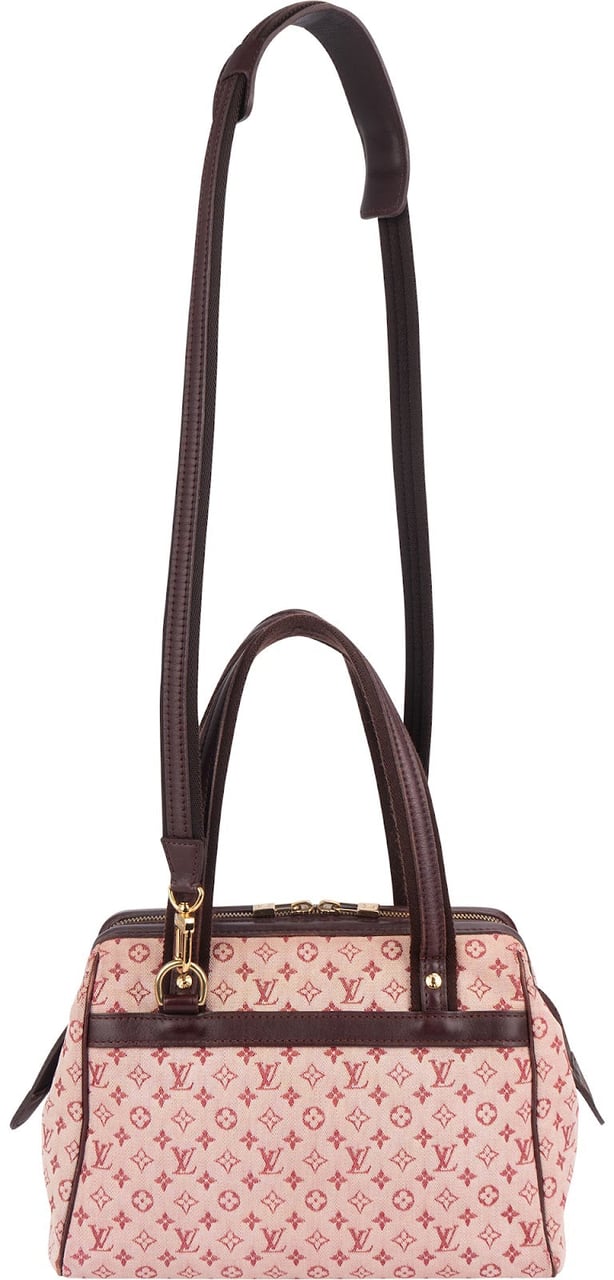 Louis Vuitton Louis Vuitton Mini Lin Monogram Josephine PM Handbag Rood