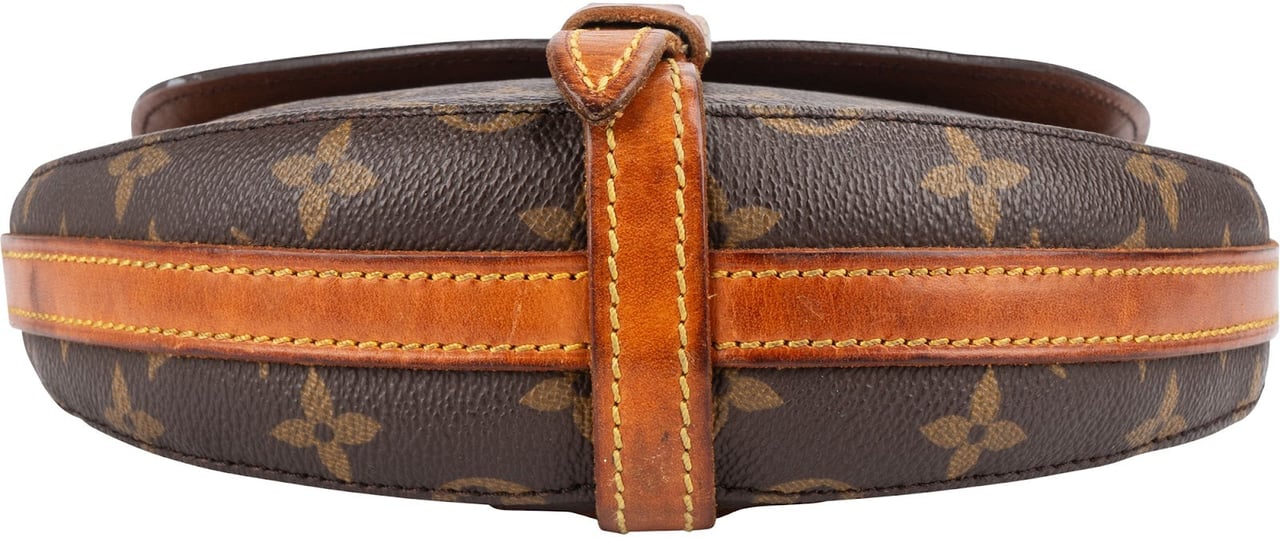 Louis Vuitton Monogram Canvas Chantilly MM Crossbody Bag Bruin