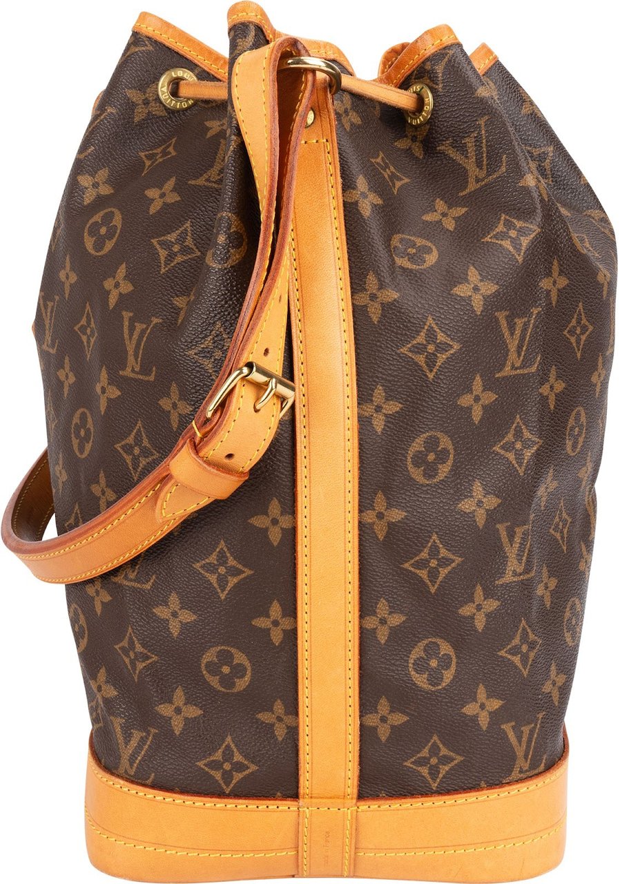 Louis Vuitton Monogram Canvas Sac Noé Grande Shoulder Bag Bruin