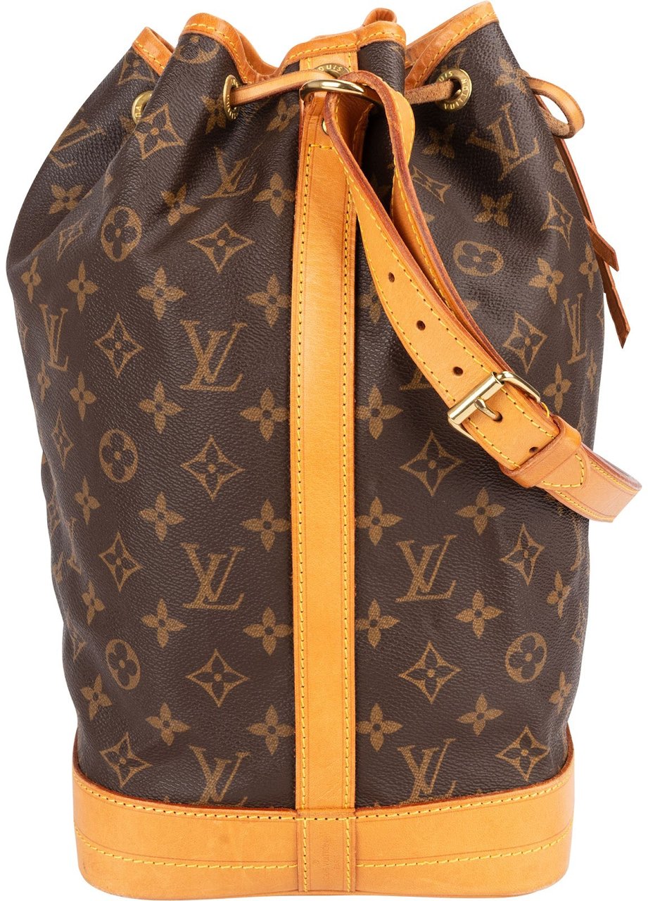 Louis Vuitton Monogram Canvas Sac Noé Grande Shoulder Bag Bruin
