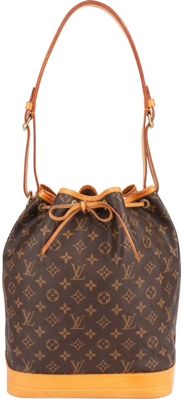 Louis Vuitton Monogram Canvas Sac Noé Grande Shoulder Bag Bruin