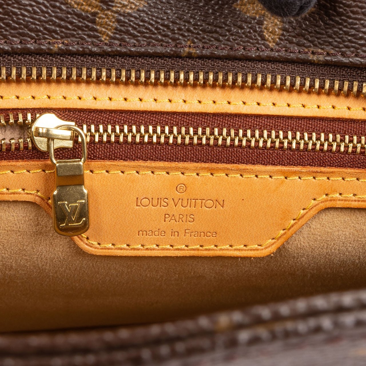 Louis Vuitton Monogram Canvas Luco Shoulder Bag Bruin