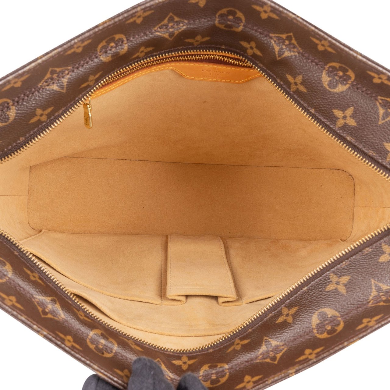 Louis Vuitton Monogram Canvas Luco Shoulder Bag Bruin