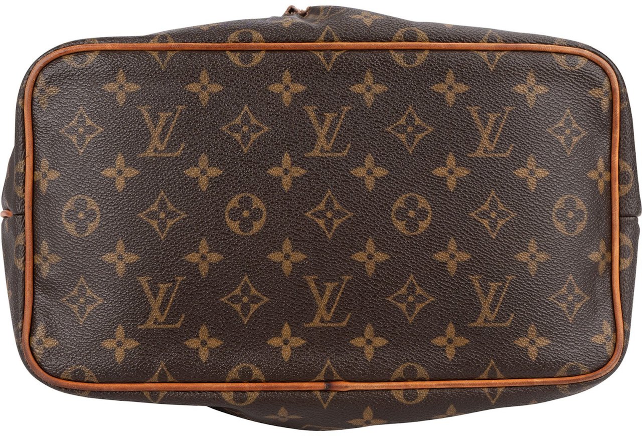 Louis Vuitton Louis Vuitton Canvas Monogram Palermo PM Handbag Bruin