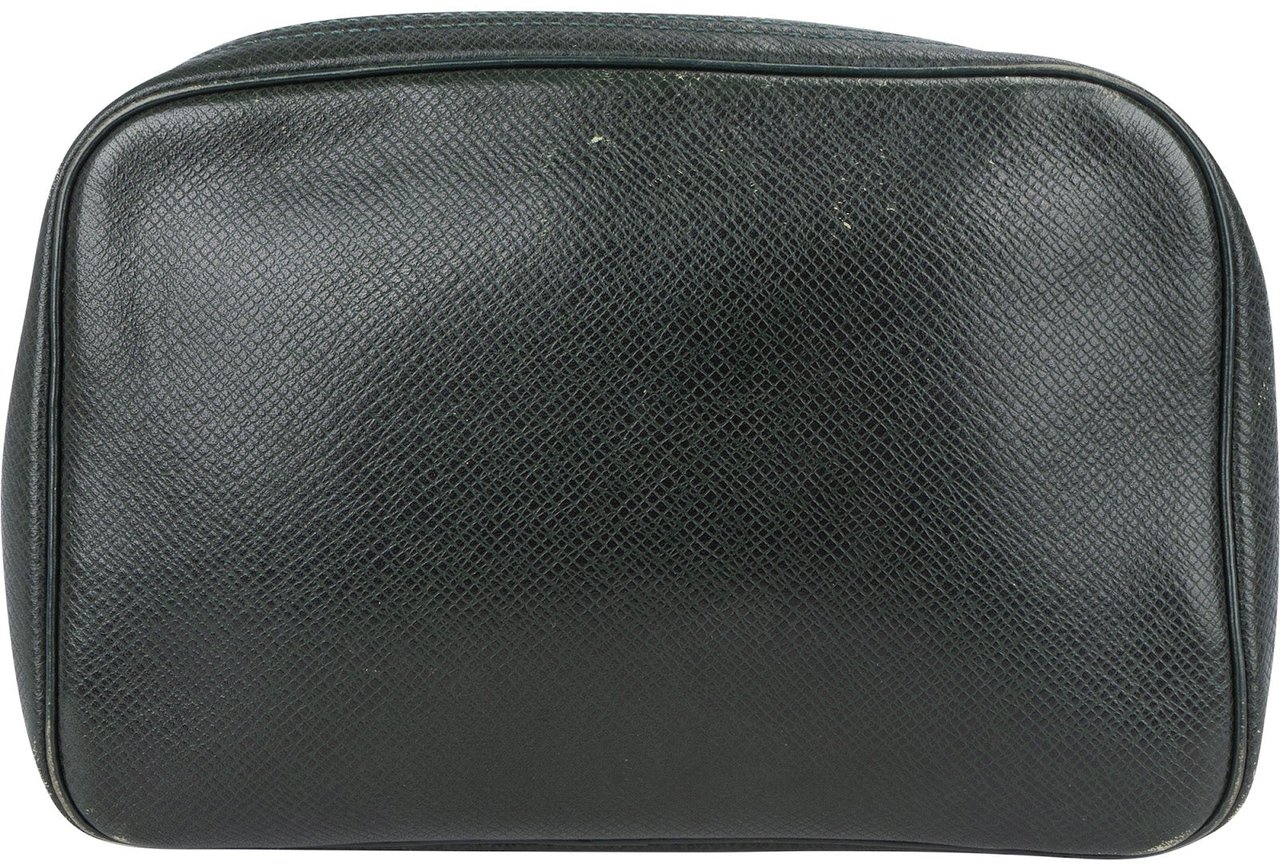 Louis Vuitton Louis Vuitton Green Taiga Leather Trousse Toilette Pouch Groen
