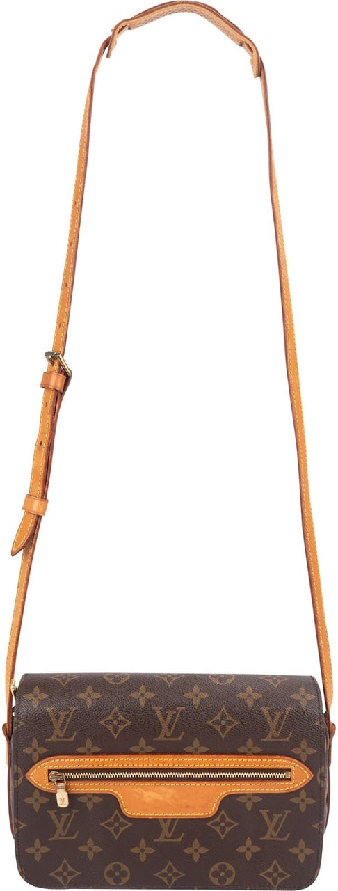 Louis Vuitton Louis Vuitton Monogram Canvas Saint Germain PM Crossbody Bag Bruin