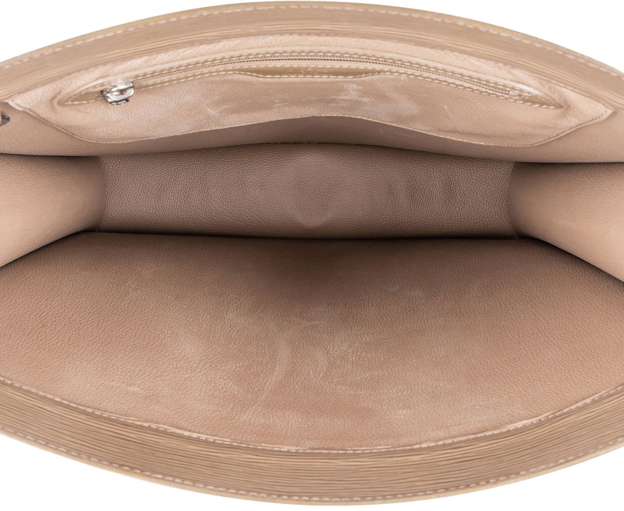 Louis Vuitton Louis Vuitton Taupe Epi Leather Sac Plat Handbag Taupe