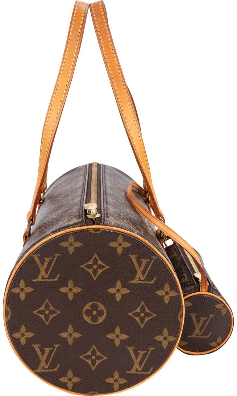 Louis Vuitton Louis Vuitton Monogram Canvas Papillon Set Shoulder Bag Bruin