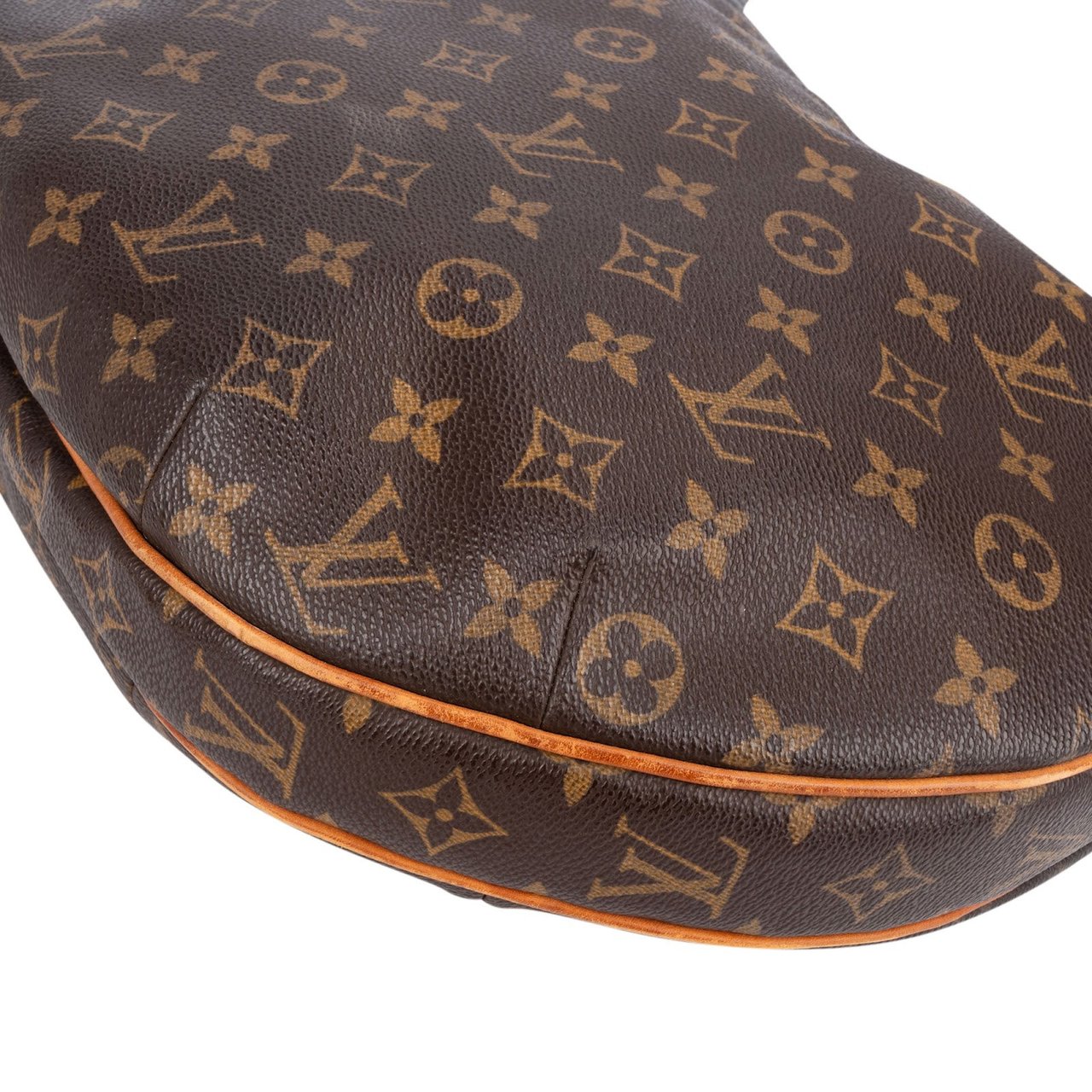 Louis Vuitton Monogram Canvas Croissant GM Shoulder Bag Bruin