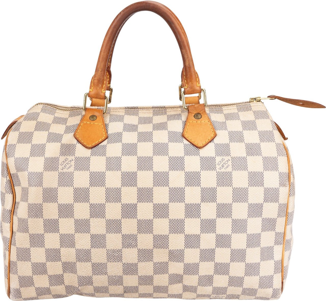 Louis Vuitton Louis Vuitton Monogram Damier Azur Speedy 30 Handbag Divers