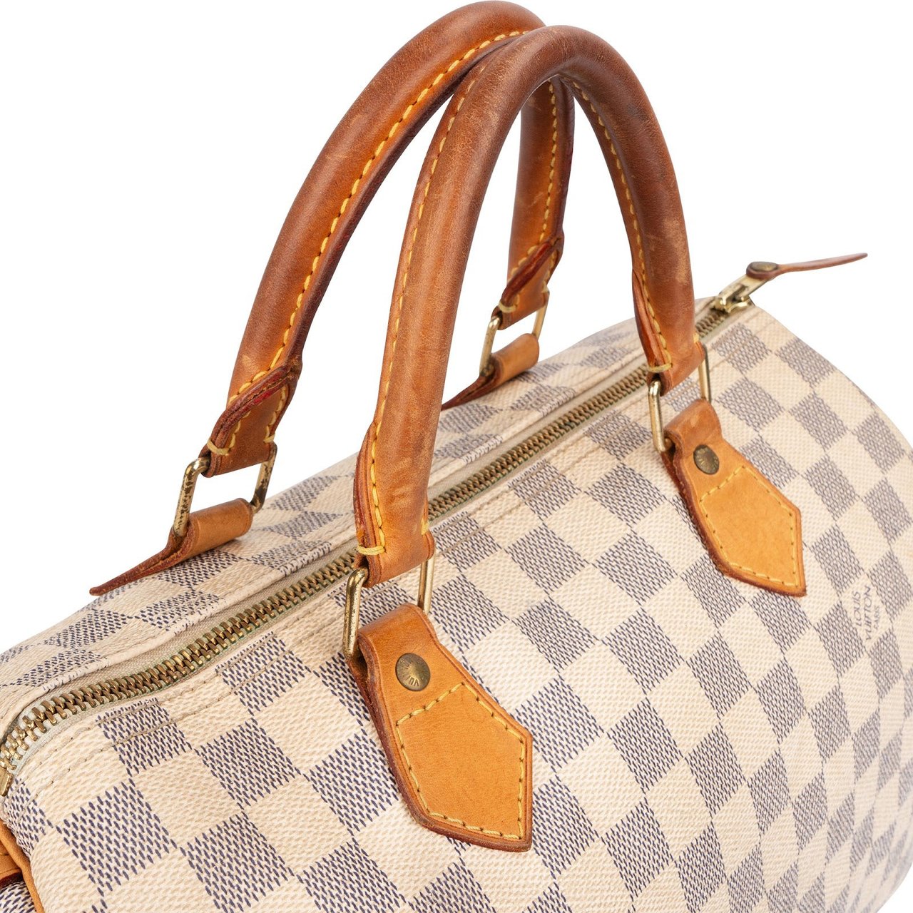 Louis Vuitton Louis Vuitton Monogram Damier Azur Speedy 30 Handbag Divers
