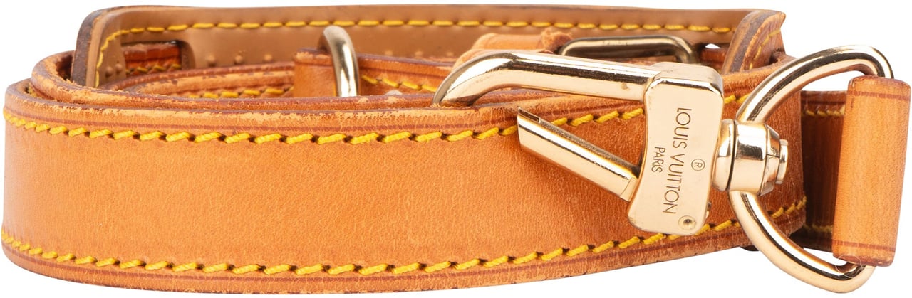 Louis Vuitton Louis Vuitton Vachetta Leather Keepall Bags Strap Bruin