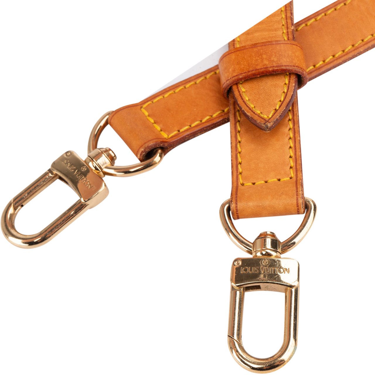 Louis Vuitton Louis Vuitton Vachetta Leather Bags Strap Bruin