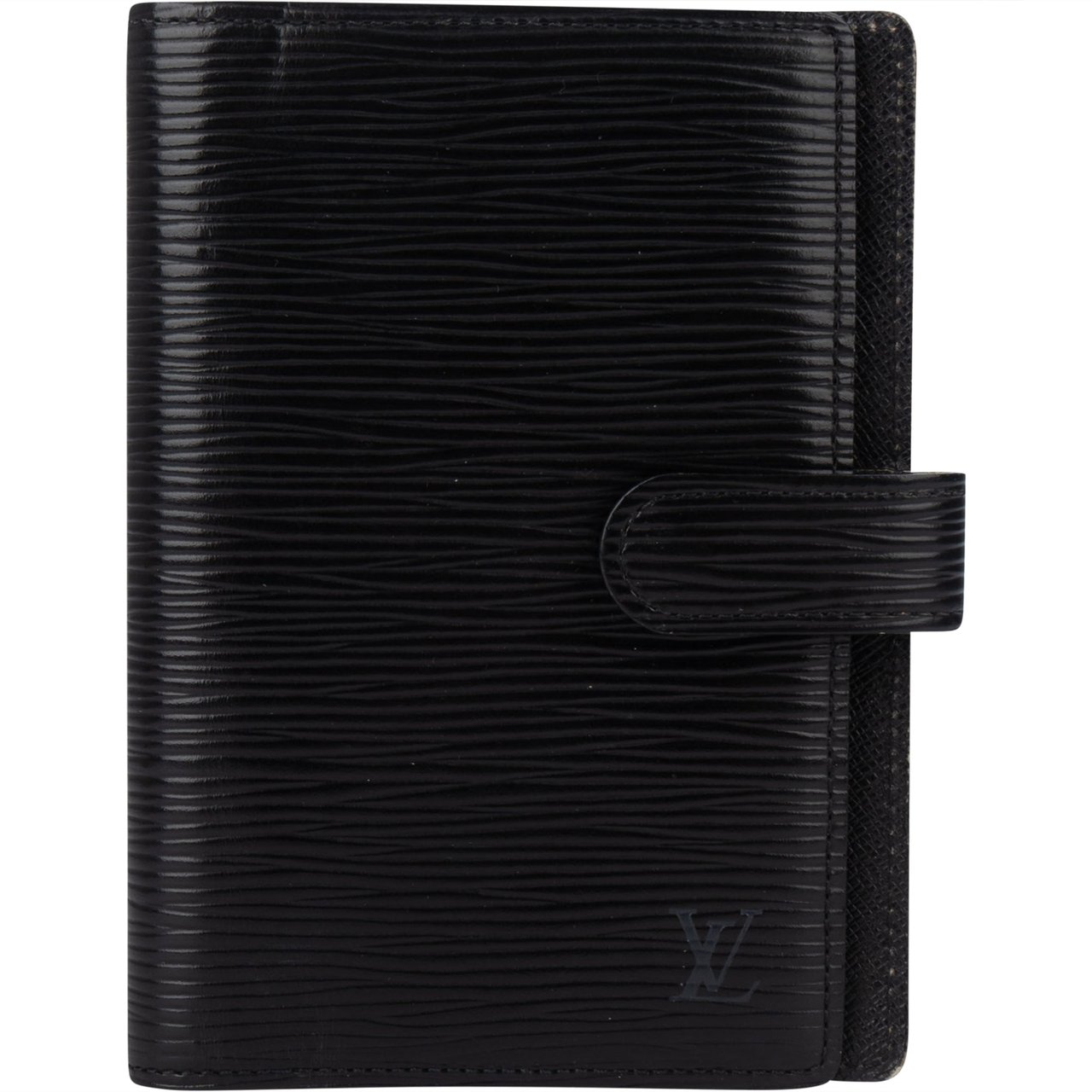 Louis Vuitton Louis Vuitton Noir Epi Leather Agenda PM Divers