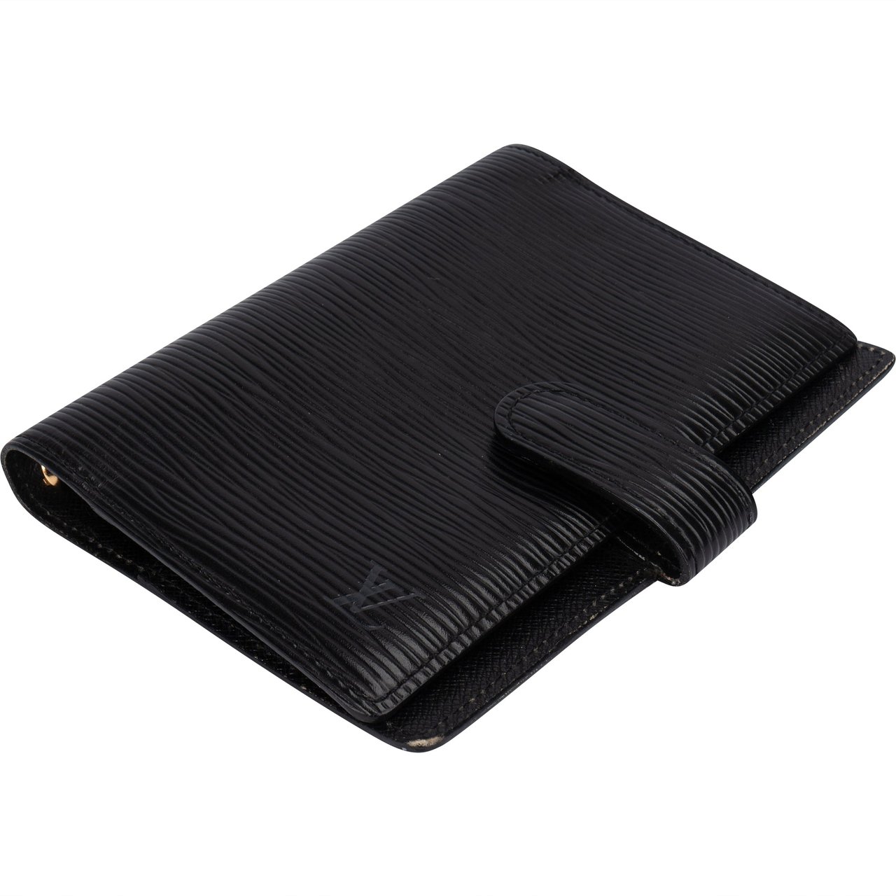 Louis Vuitton Louis Vuitton Noir Epi Leather Agenda PM Divers