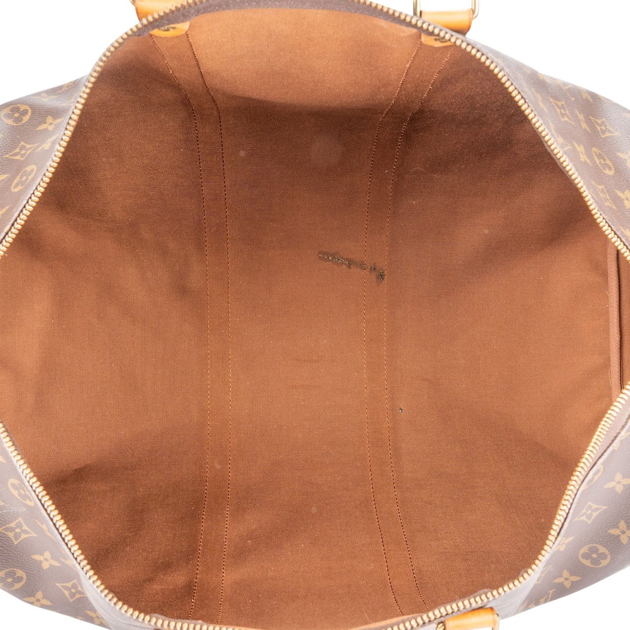 Louis Vuitton Louis Vuitton Monogram Canvas Keepall 55 Travel Bag Bruin