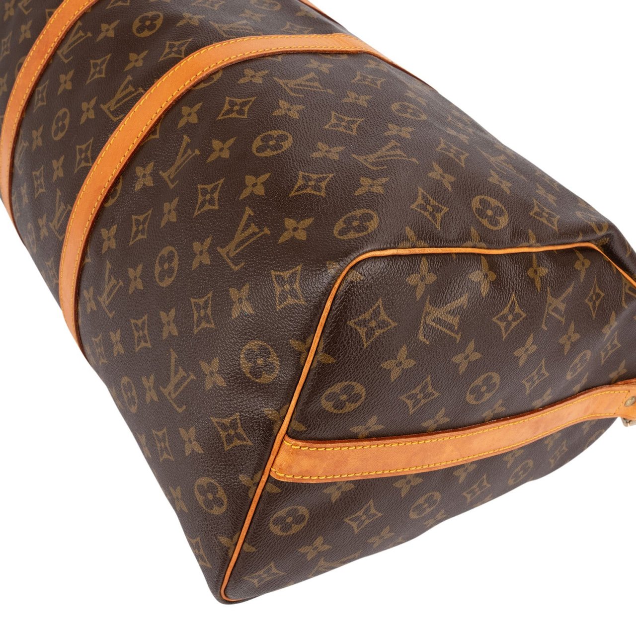 Louis Vuitton Louis Vuitton Monogram Canvas Keepall 50 Bandoulière Travel Bag Bruin