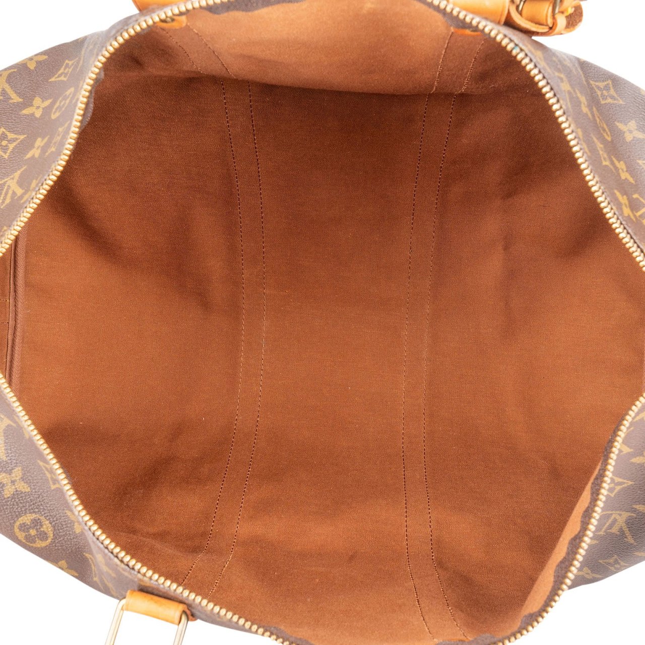 Louis Vuitton Louis Vuitton Monogram Canvas Keepall 50 Bandoulière Travel Bag Bruin