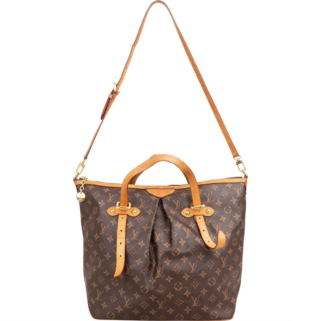 Louis Vuitton Louis Vuitton Monogram Canvas Palermo GM Shoulder Bag Bruin