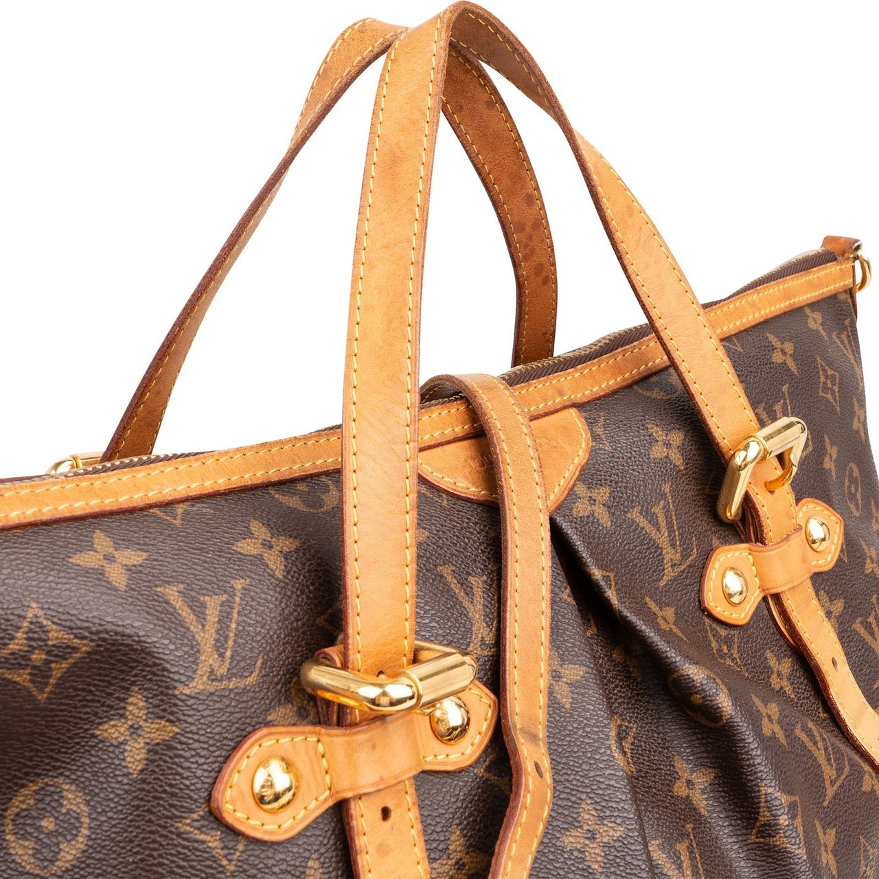 Louis Vuitton Louis Vuitton Monogram Canvas Palermo GM Shoulder Bag Bruin