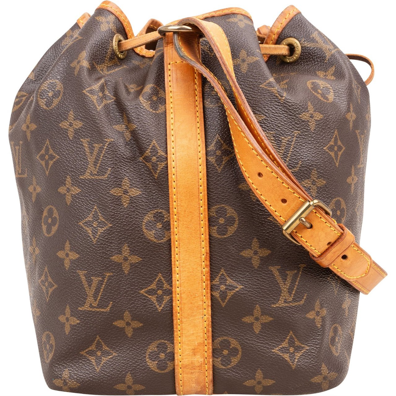 Louis Vuitton Louis Vuitton Monogram Canvas Sac Noé Petit Shoulder Bag Bruin