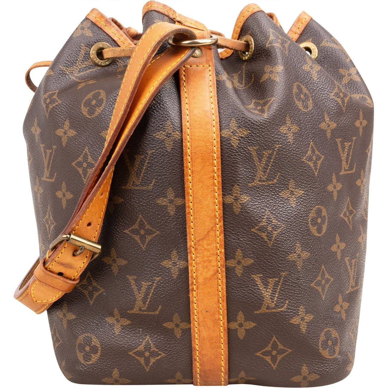 Louis Vuitton Louis Vuitton Monogram Canvas Sac Noé Petit Shoulder Bag Bruin