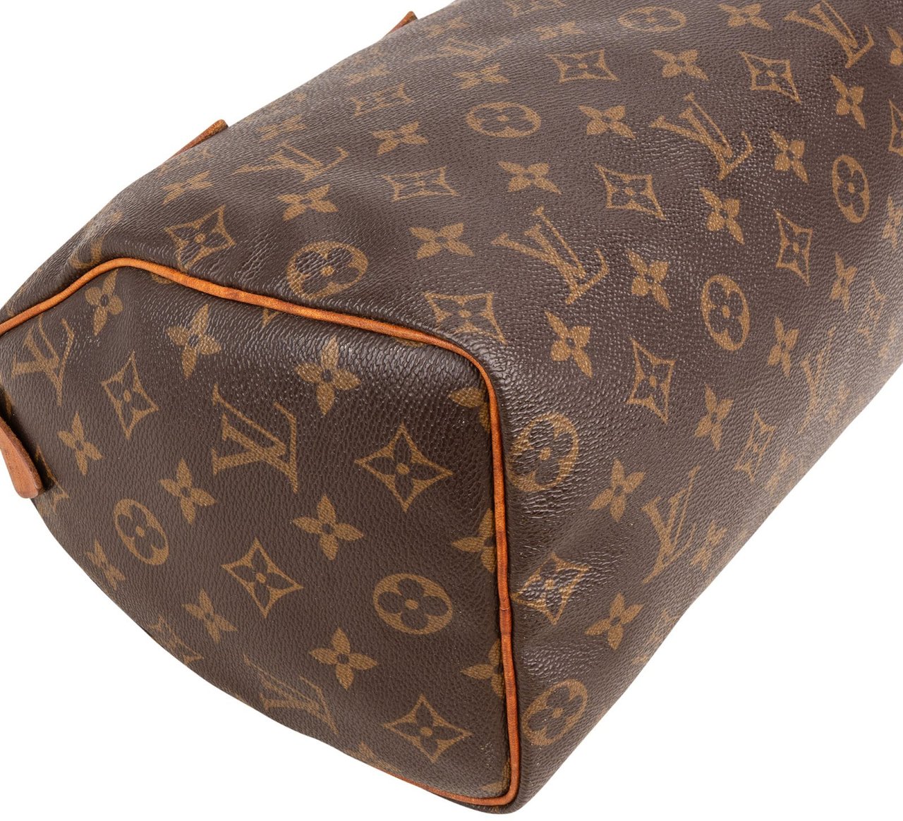 Louis Vuitton Louis Vuitton Monogram Canvas Speedy 25 Handbag Bruin