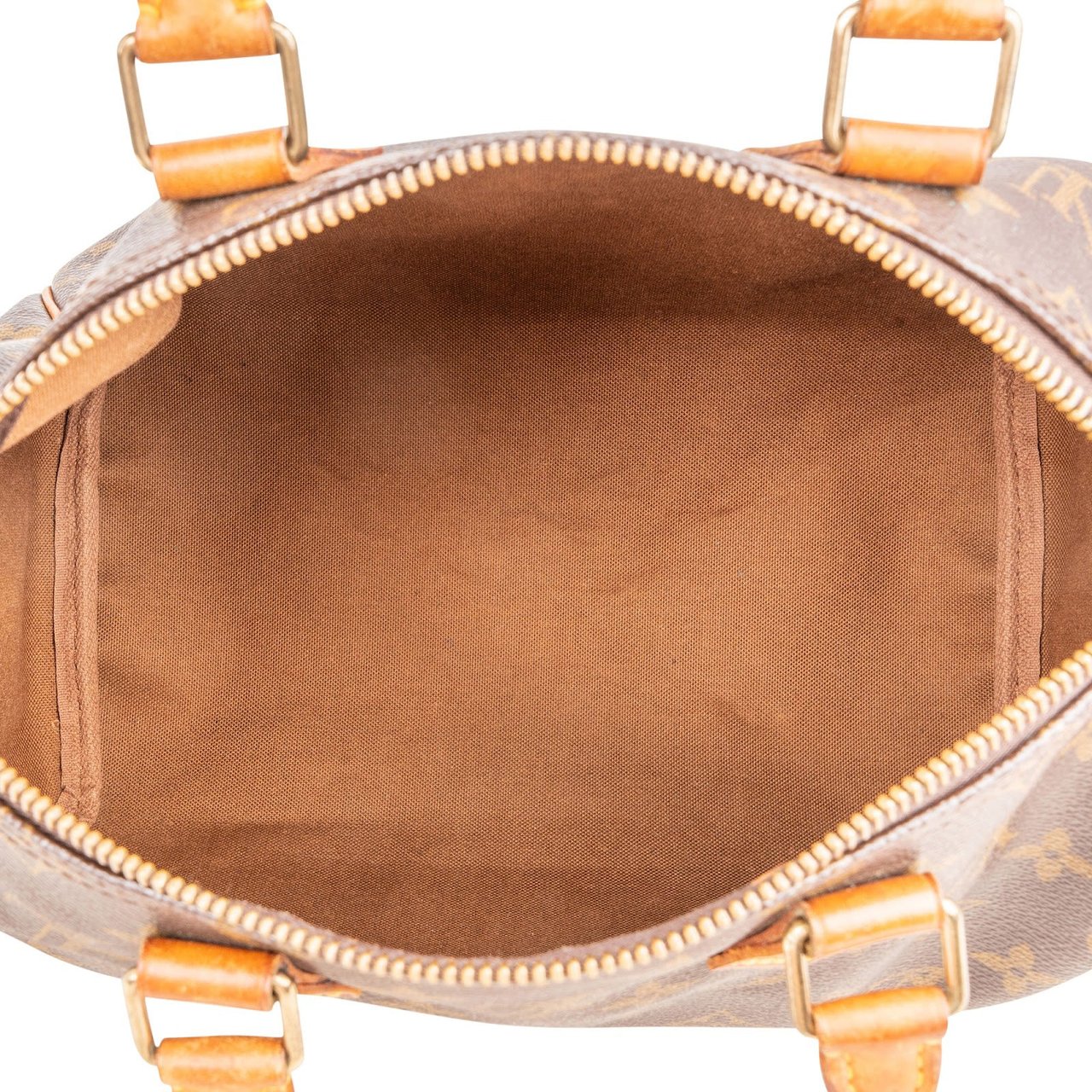 Louis Vuitton Louis Vuitton Monogram Canvas Speedy 25 Handbag Bruin