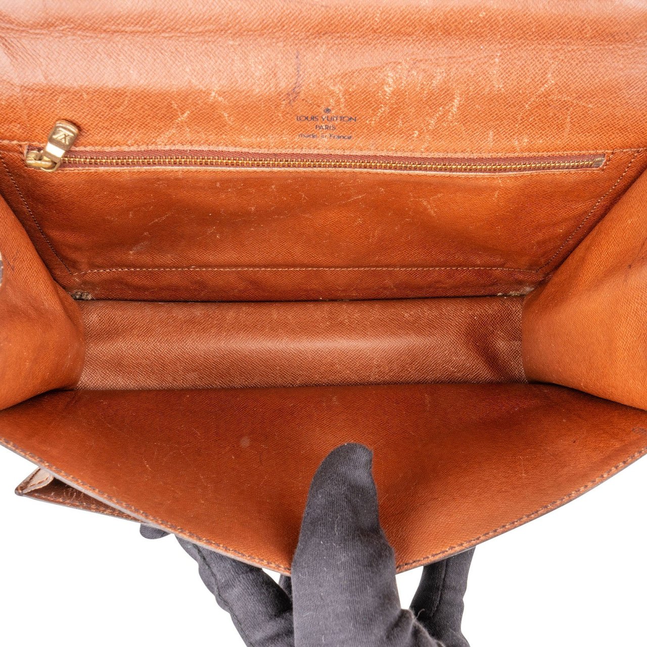 Louis Vuitton Monogram Canvas Monceau Handbag Bruin