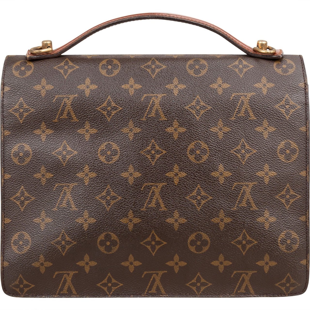 Louis Vuitton Monogram Canvas Monceau Handbag Bruin
