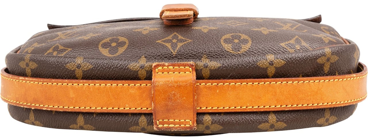 Louis Vuitton Louis Vuitton Monogram Canvas Jeune Fille GM Crossbody Bag Bruin