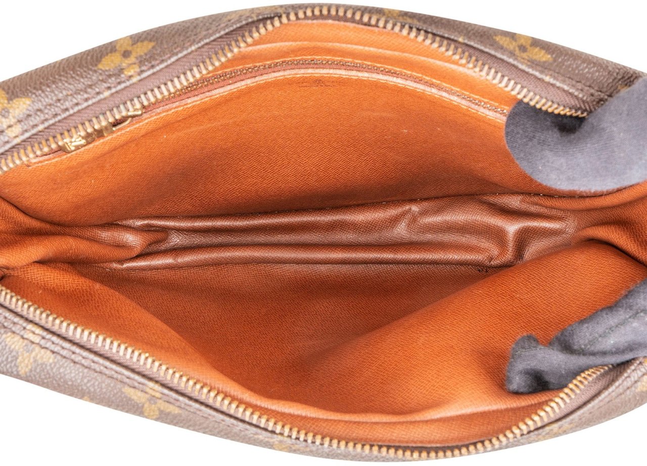 Louis Vuitton Louis Vuitton Monogram Canvas Jeune Fille GM Crossbody Bag Bruin