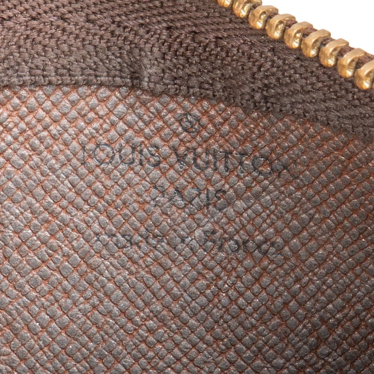 Louis Vuitton Monogram Canvas Key Pouch Wallet Bruin