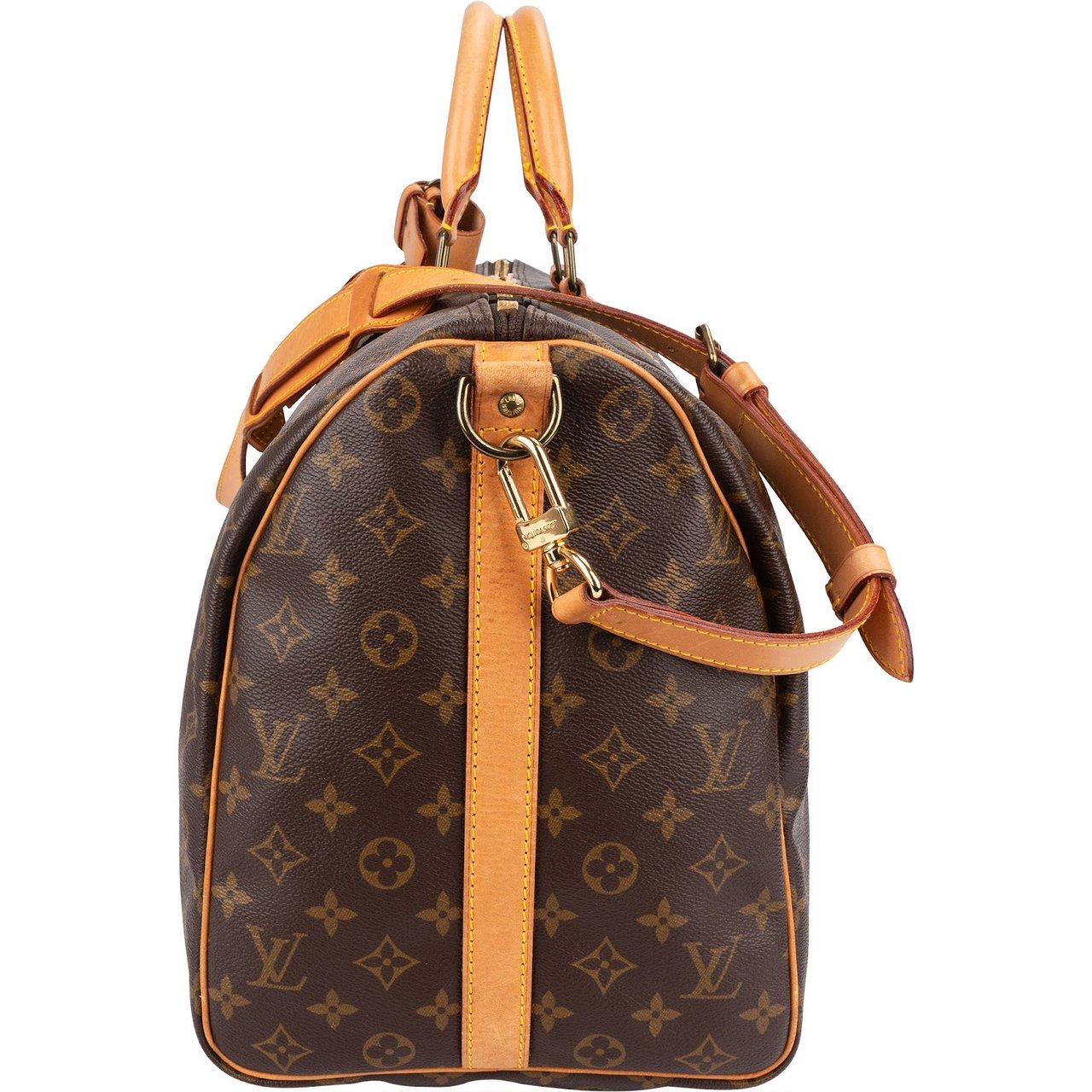 Louis Vuitton Louis Vuitton Monogram Canvas Keepall 50 Bandoulière Travel Bag Bruin
