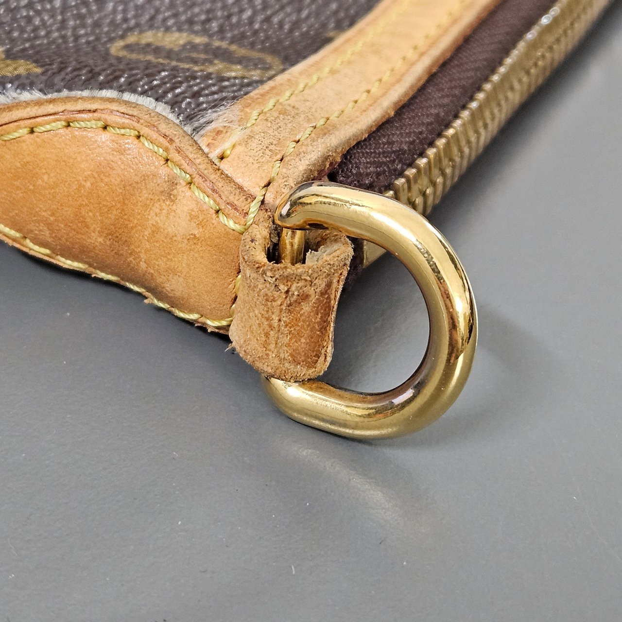 Louis Vuitton Louis Vuitton Monogram Canvas Palermo PM Handbag Bruin