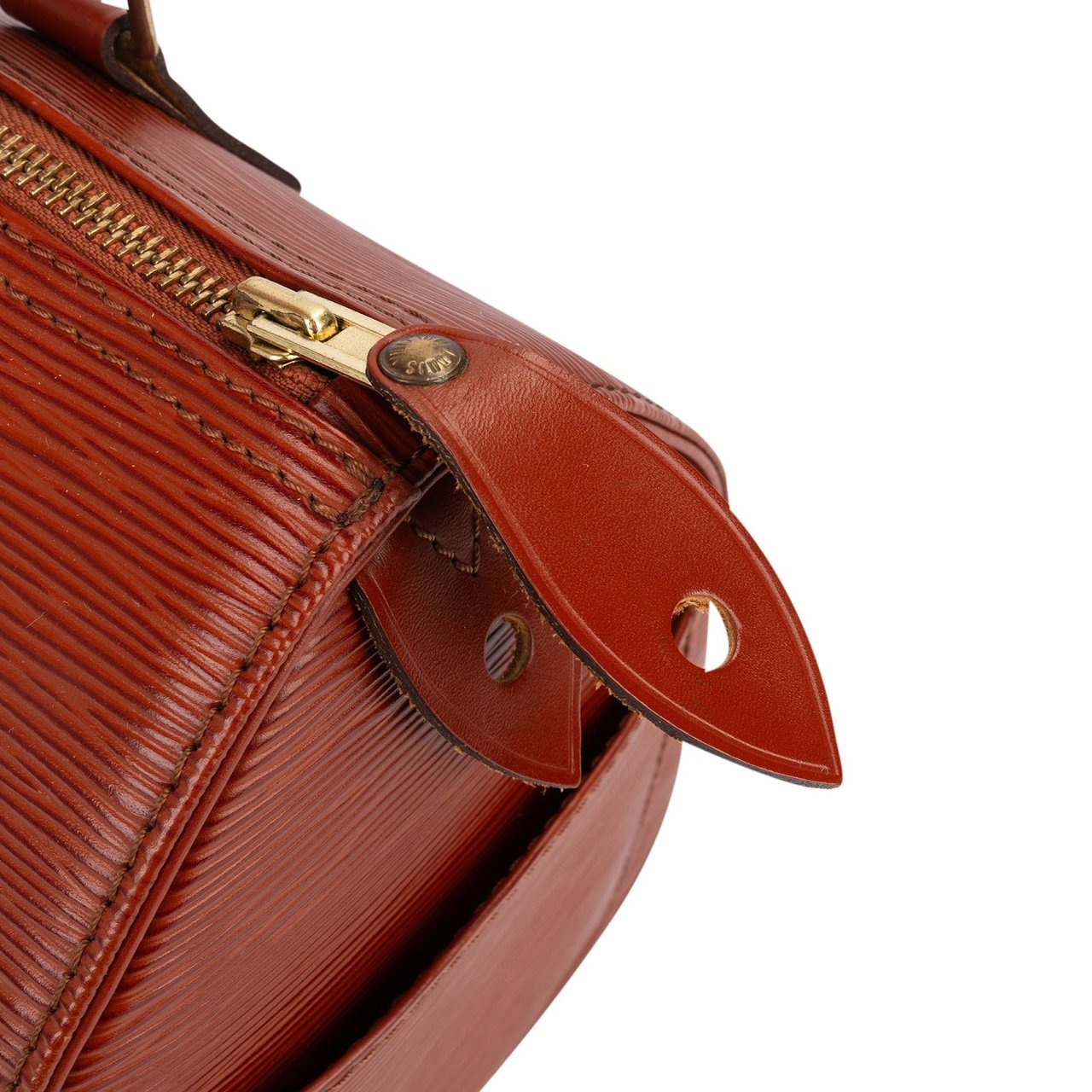 Louis Vuitton Louis Vuitton Limited Epi Leather "Hello" Speedy 25 Handbag Bruin