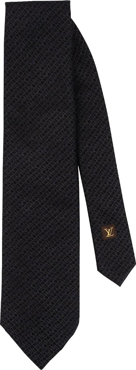 Louis Vuitton LV Monogram Silk Tie Krawatte Divers