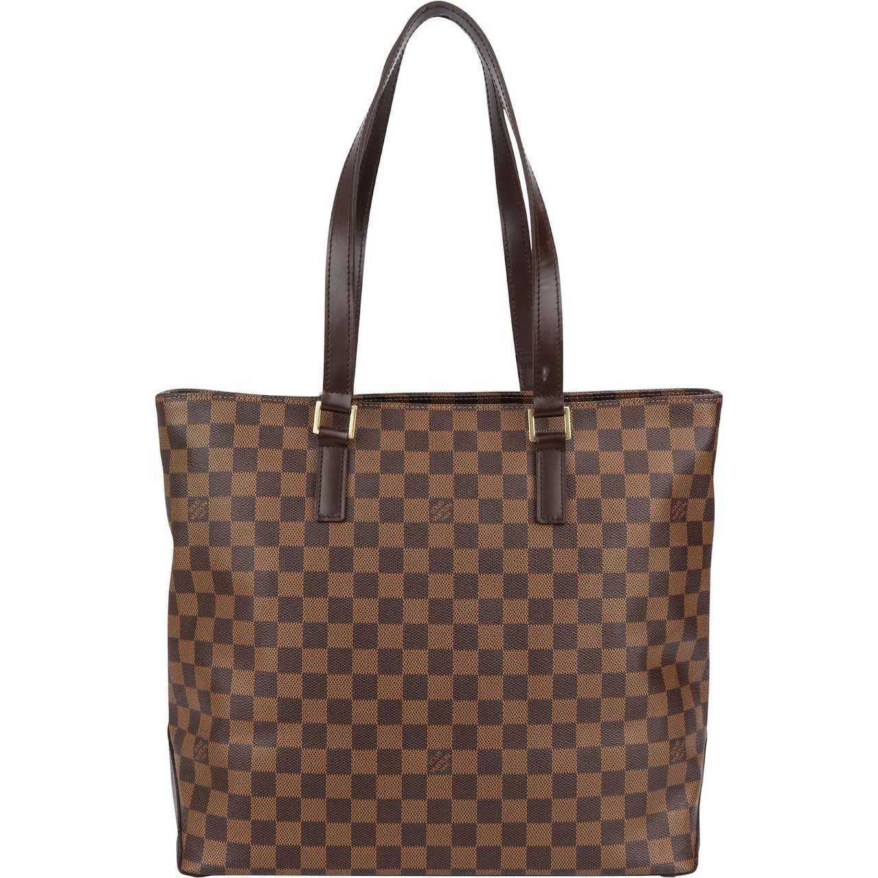 Louis Vuitton Louis Vuitton Monogram Damier Ebene Cabas Mezzo Shoulder Bag Bruin