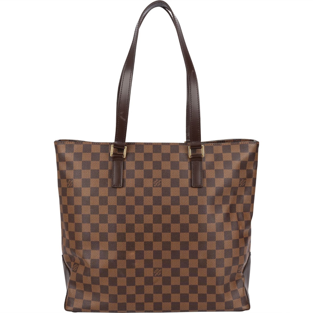 Louis Vuitton Louis Vuitton Monogram Damier Ebene Cabas Mezzo Shoulder Bag Bruin