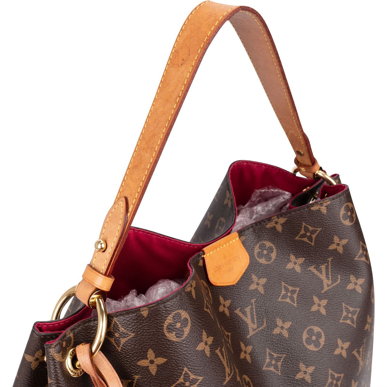 Louis Vuitton Louis Vuitton Monogram Canvas Graceful MM Handbag Bruin