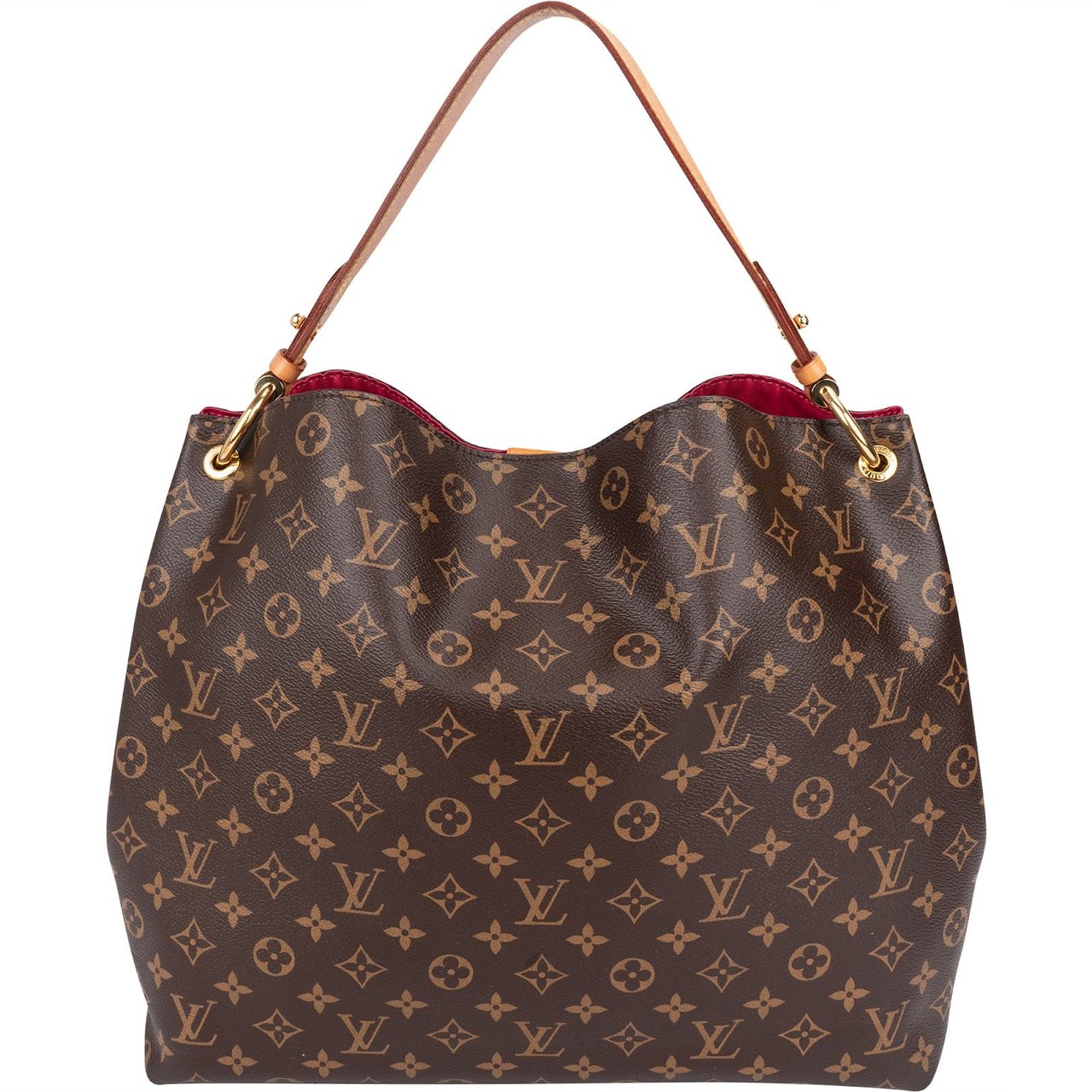 Louis Vuitton Louis Vuitton Monogram Canvas Graceful MM Handbag Bruin