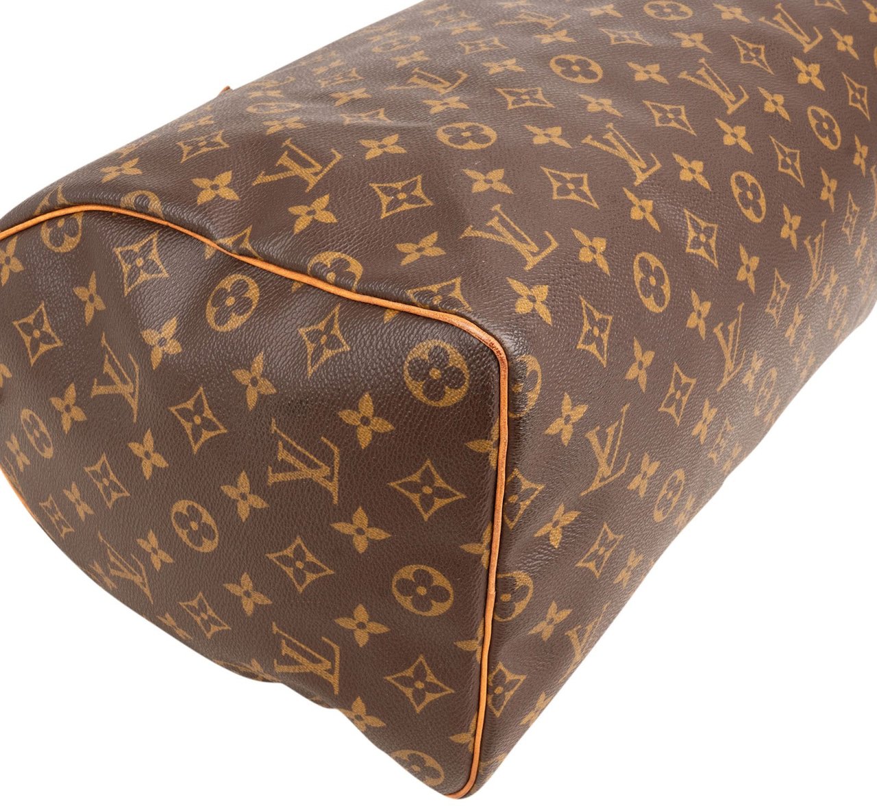 Louis Vuitton Louis Vuitton Monogram Canvas Speedy 40 Handbag Bruin